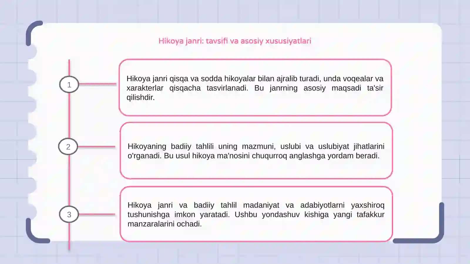 Hikoya janri va badiiy tahlil 3