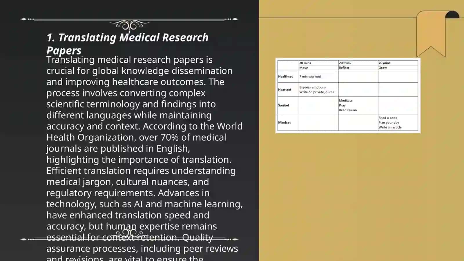 Translating Medical Research Papers 3