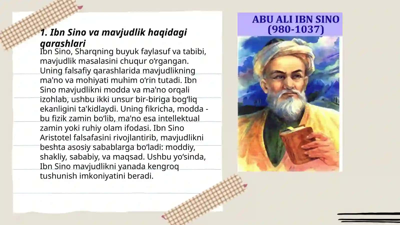 Ibn Sino Falsafiy qarashlari 3