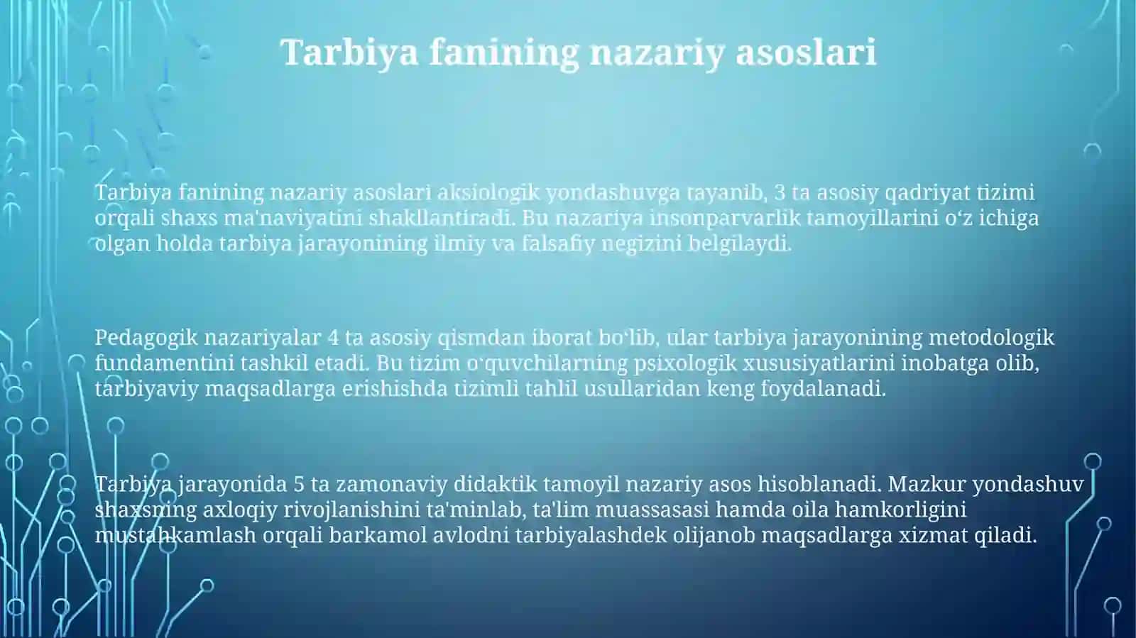 Zamonaviy pedagogik yondashuvlar va raqamli texnologiyalar 3