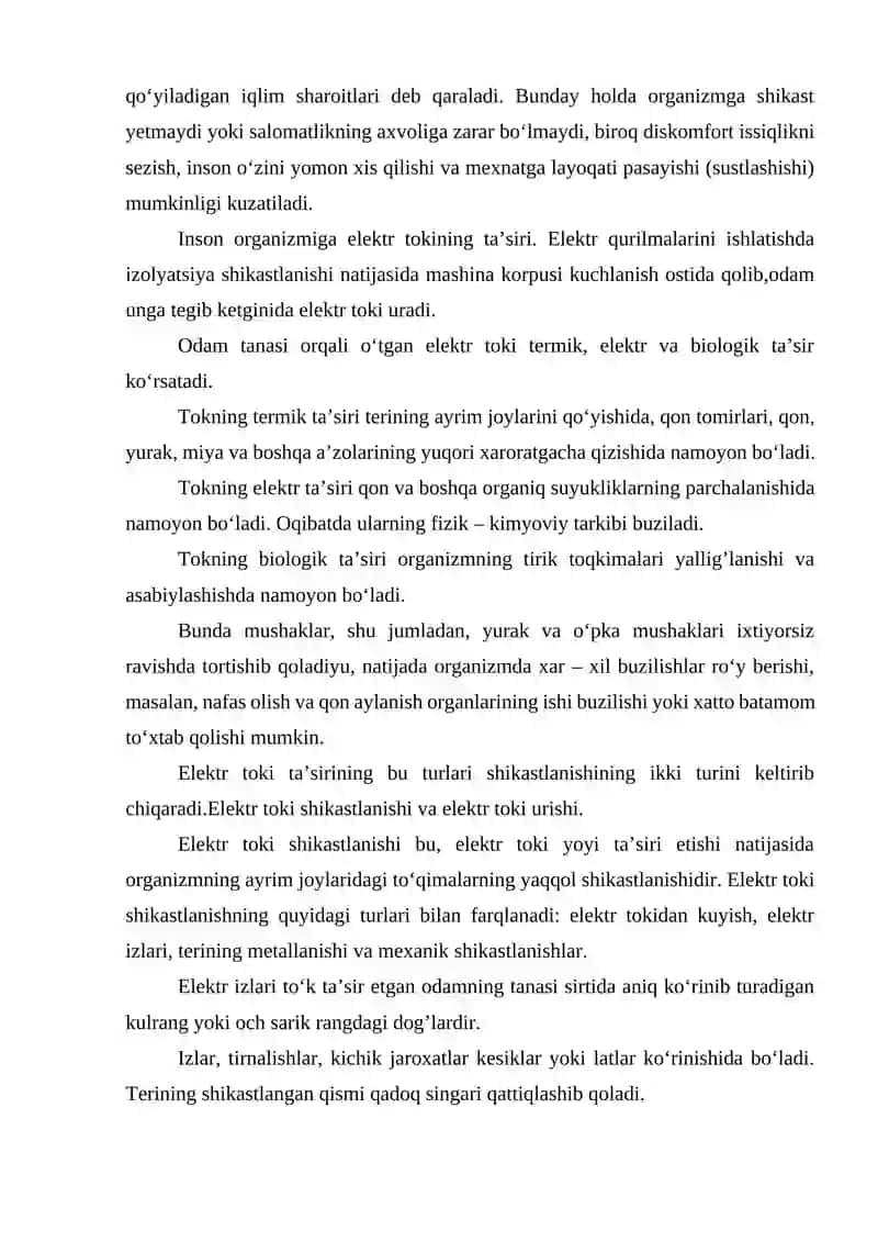 Faoliyat - insonning yashashi uchun zarur bo‘lgan 3