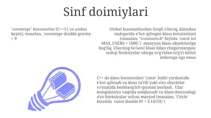C++ da konstantalar 3