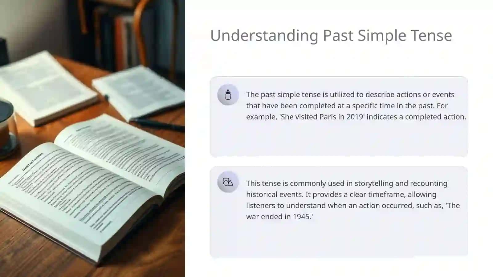 Past Simple Tense in English 3
