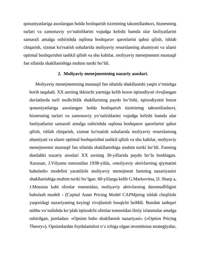 Biznesni boshqarish fanining nazariy asoslari 3