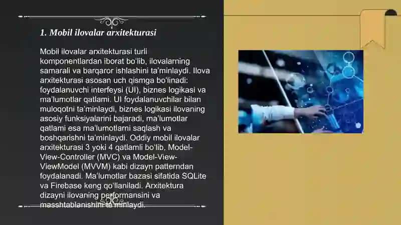 Mobil ilovalar arxitekturasi 3