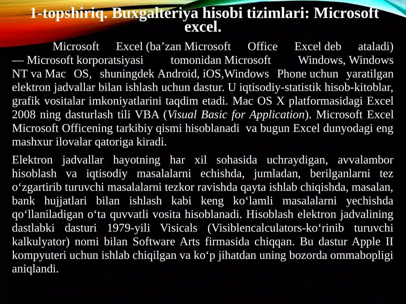 Sohaga  oid  taqdimot  yaratish 3
