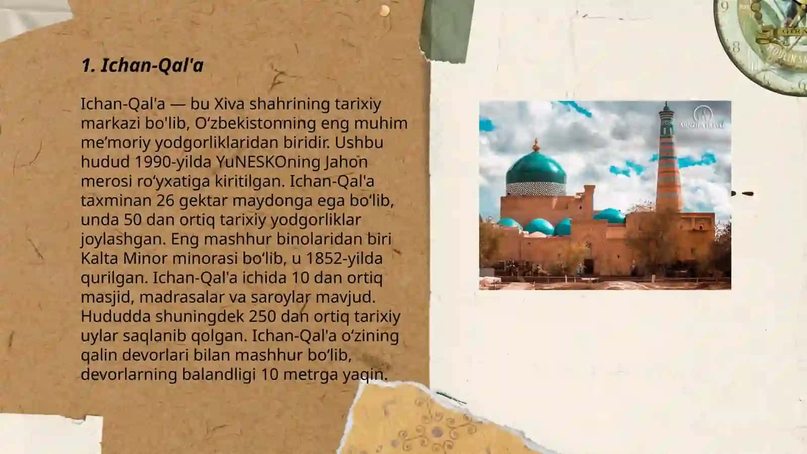 O'zbekistonning tarixiy obidalari 3