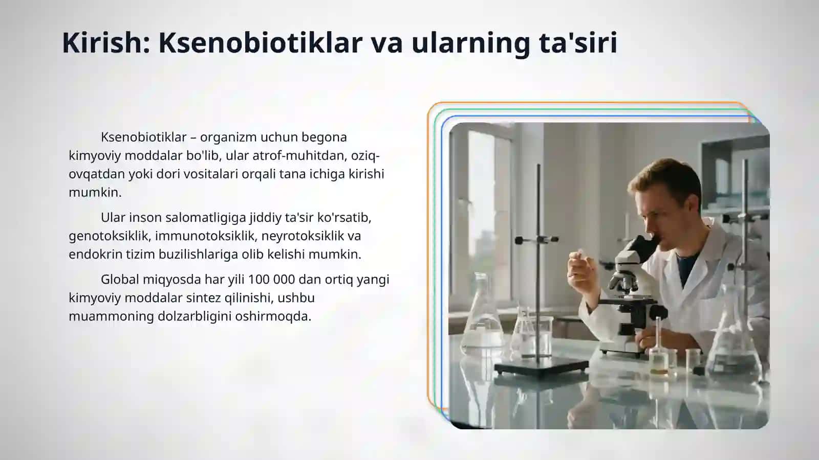 Tananing ichki muhitini ksenobiotiklardan himoya qilish mexanizmi. 3