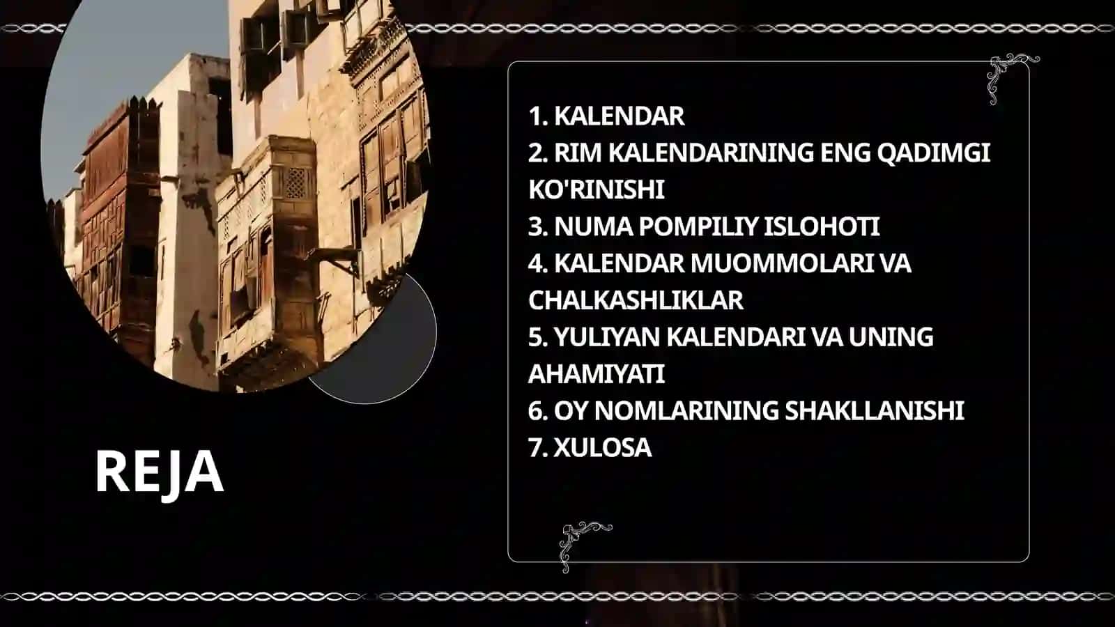 Rim kalendarining kelib chiqish tarixi 3