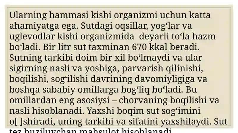 Sutni qayta ishlash va sut mahsulotlari texnalogiyasi 3