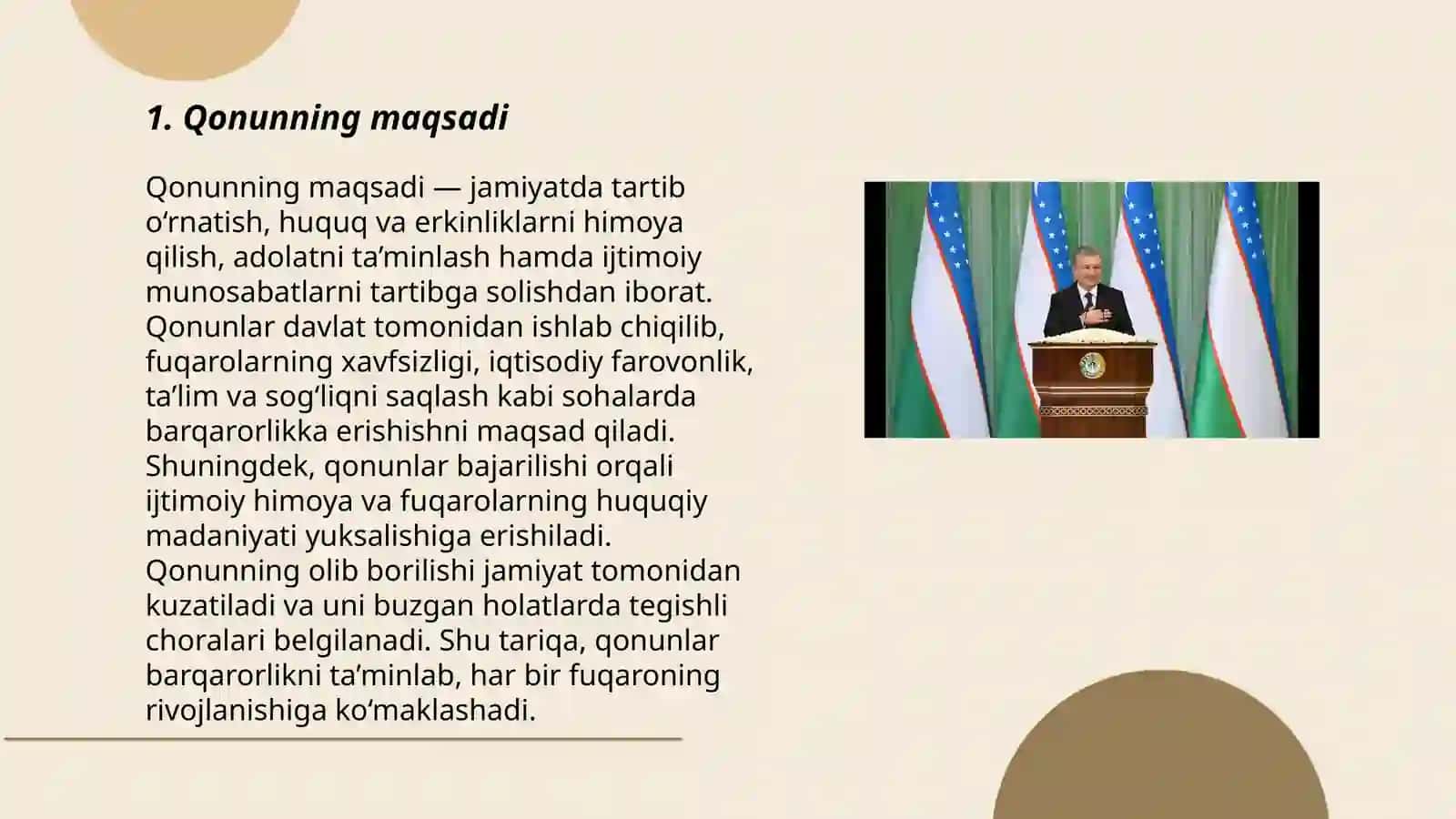 O'zbekiston Respublikasining davlat tili haqidagi qonuni 3