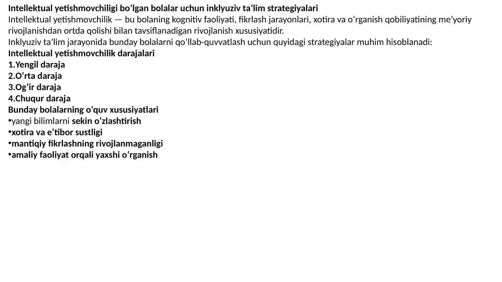 Turli ehtiyojlarga ega bolalar uchun inklyuziv ta’lim strategiyalari 3