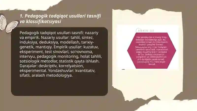 Pedagogika fanining ilmiy-tadqiqot metodlari 3