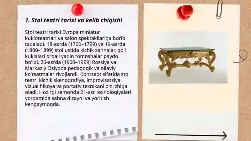 Stol teatri 3