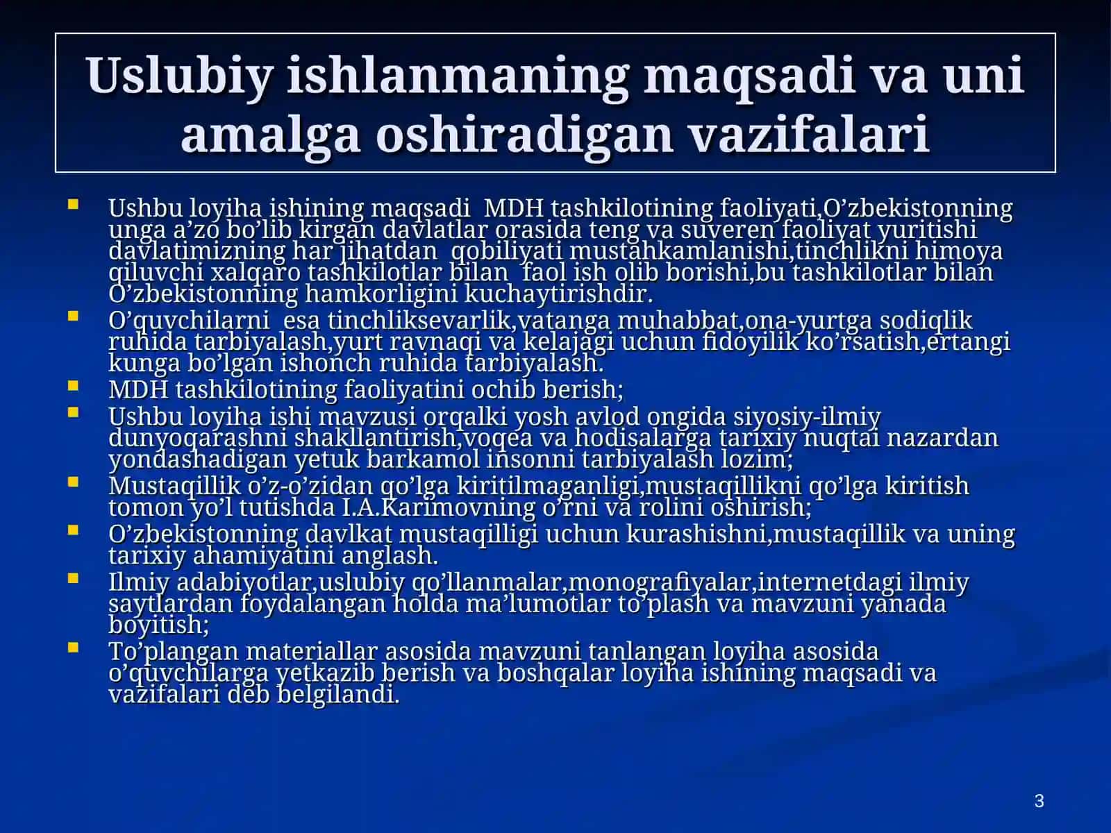 MDH davlatlarining ta'lim tizimi va o'ziga xos xususiyatlari 3