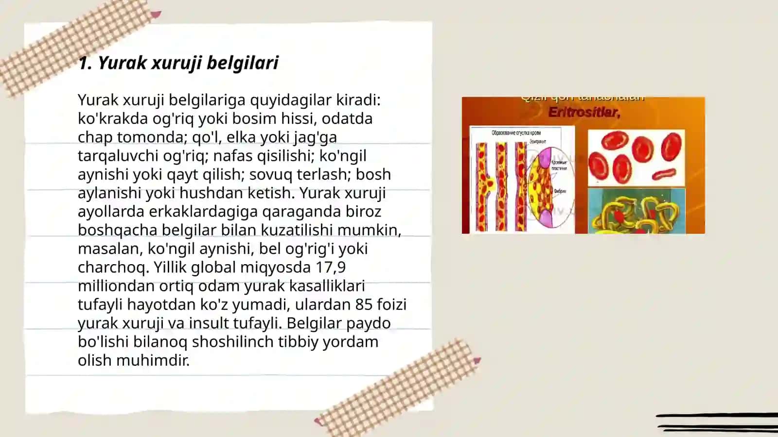 12-parhez stoli. Qon kasalligi belgilari 3