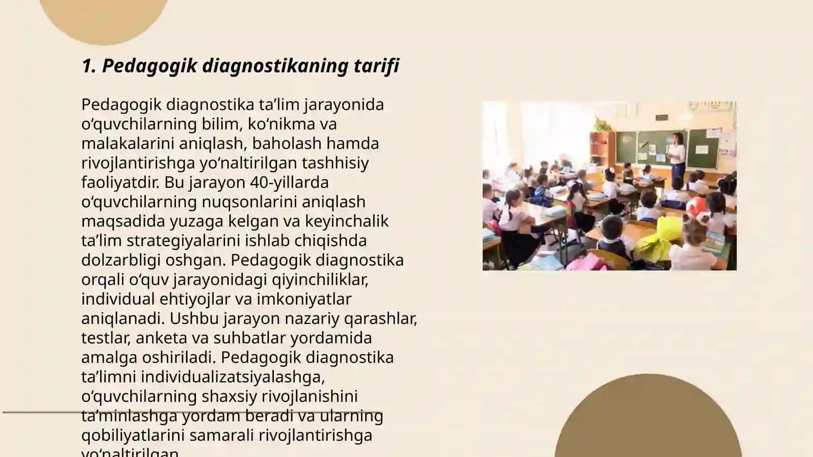 Pedagogik diagnostika tushunchasining mohiyati 3