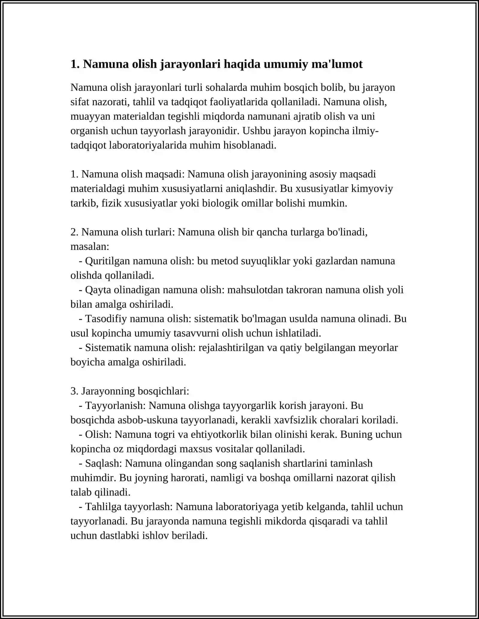 MUSTAQIL ISH 3