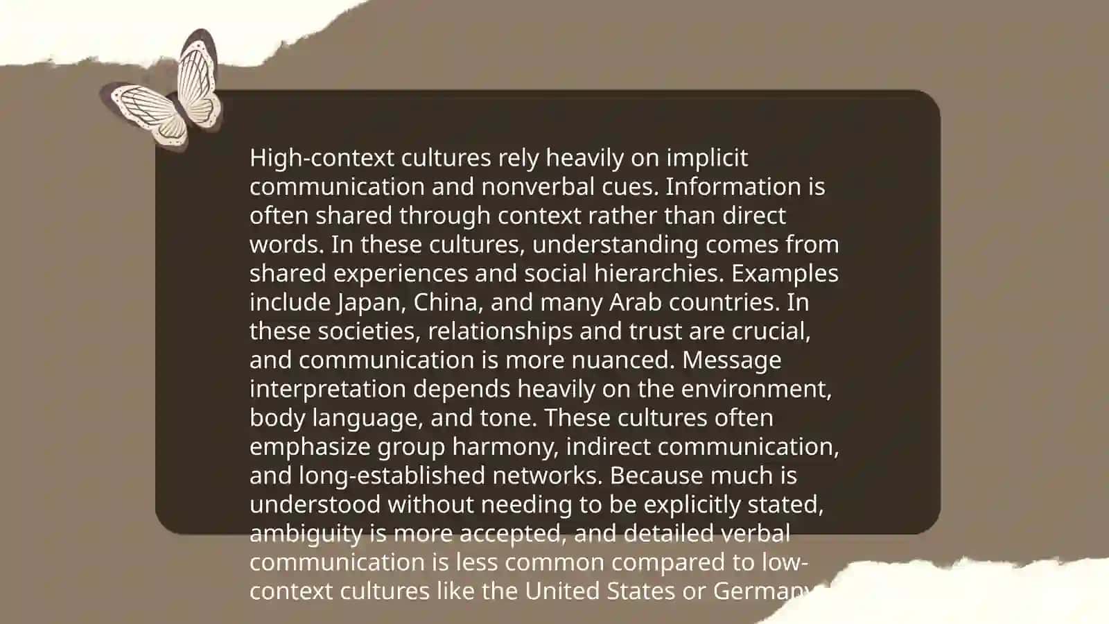 High-Context and Low-Context Cultures 3