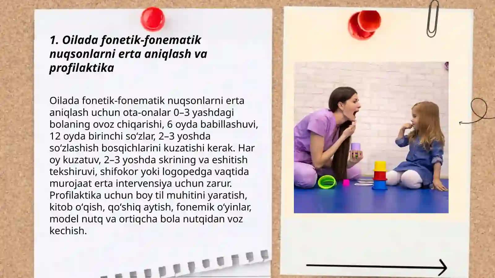 Oilada fonetik-fonematik nuqsonlarni erta aniqlash va profilaktika 3