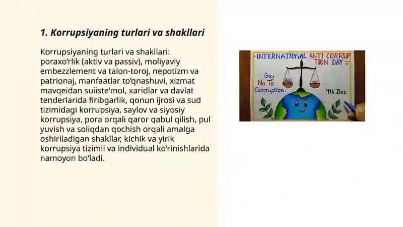 Korrupsiyaga qarshi kurashish - ANTIKORRUPSIYA 3