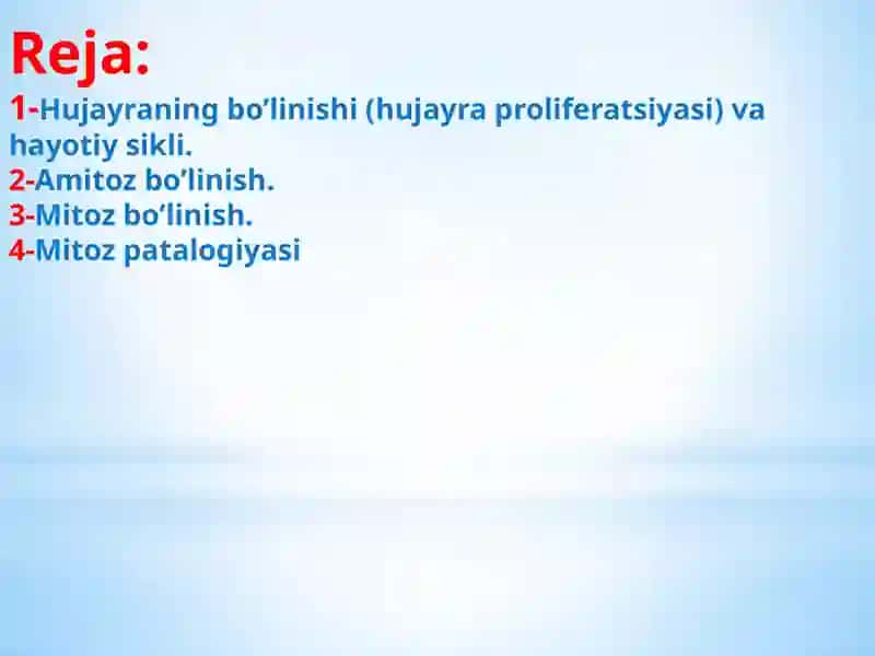 Tibbiy Biologiya fanidan mustaqil ishi 3