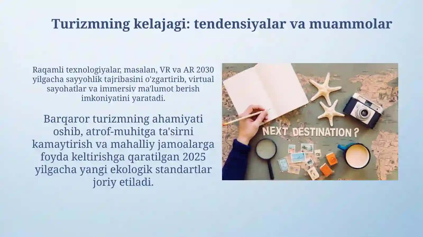 Turizm nazaryasivaamliyot 3