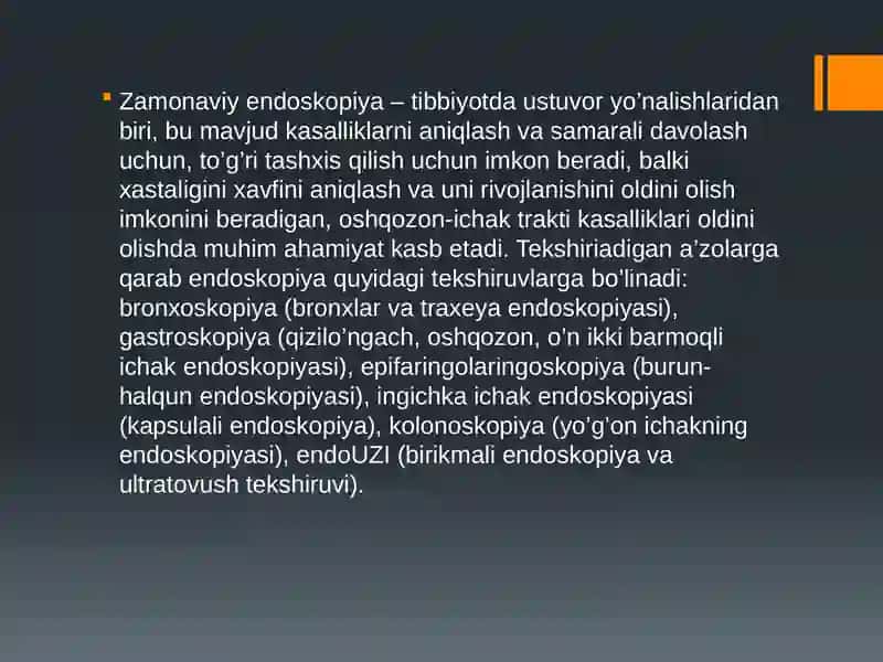 Oshqozon ichak yo’lining harakat faoliyatini tekshirish usullari 3