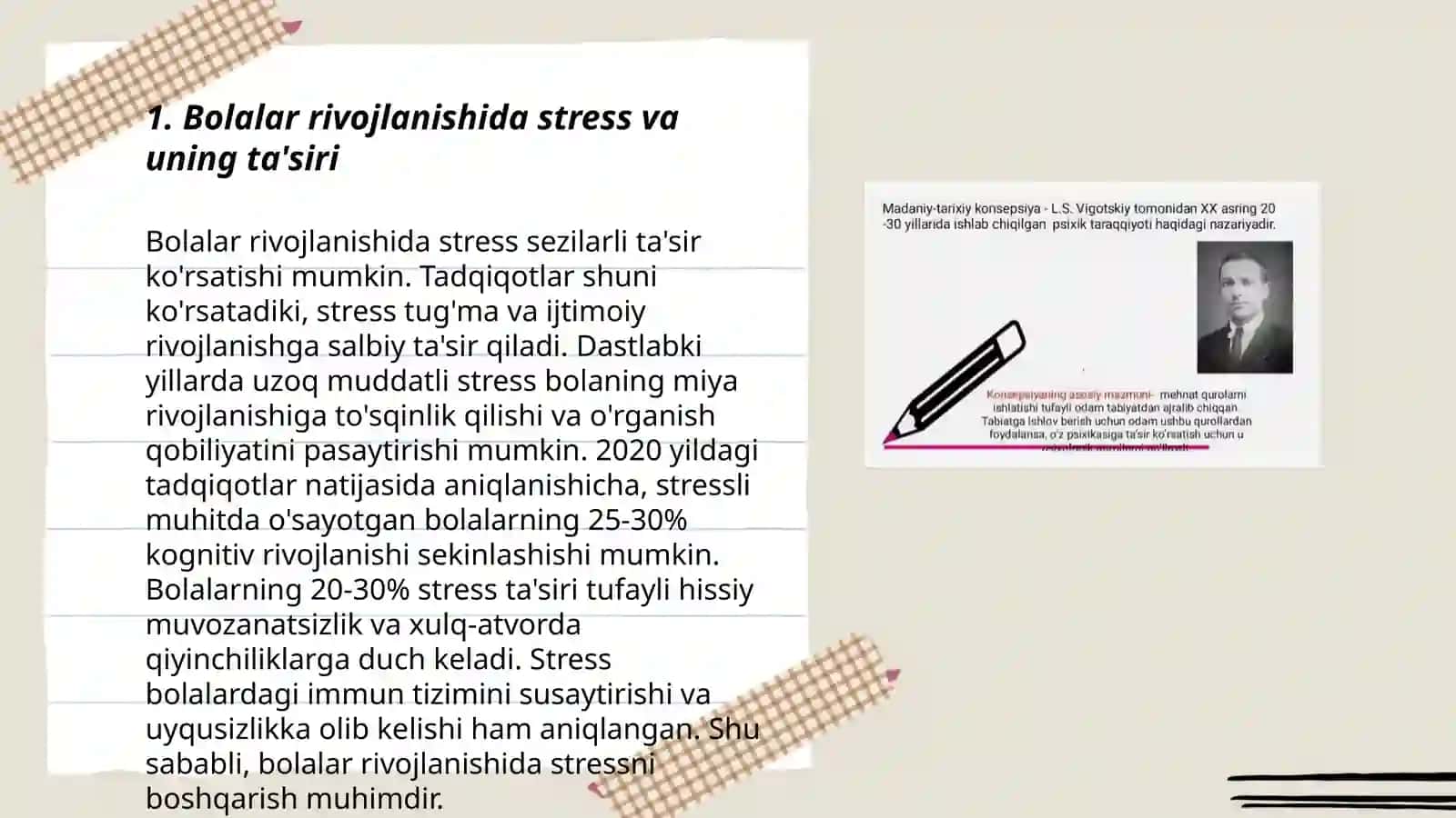 Bolalar psixologiyasi muomolarni oʻrganish 3