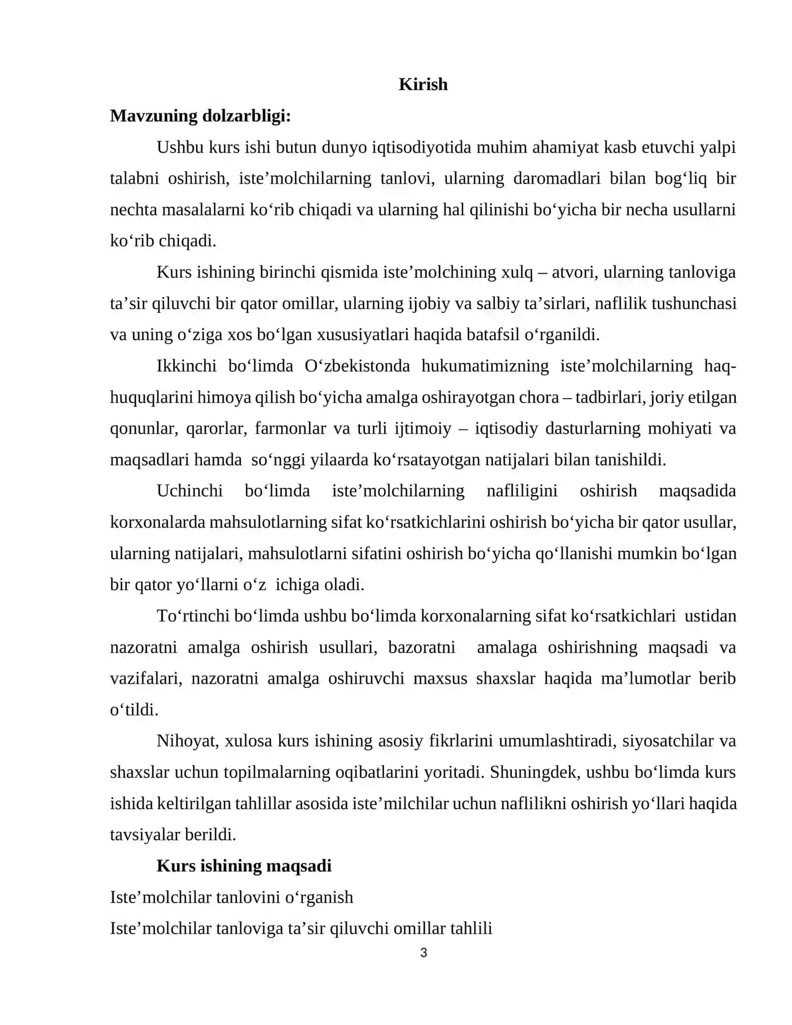 ISTE’MOLCHINING TANLASH MASALASI VA NAFLILIKNI MAKSIMALLASHTIRISH USULLARI 3
