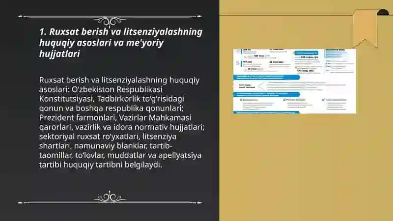 Ruxsatnoma va litsenziya olish tartibi 3