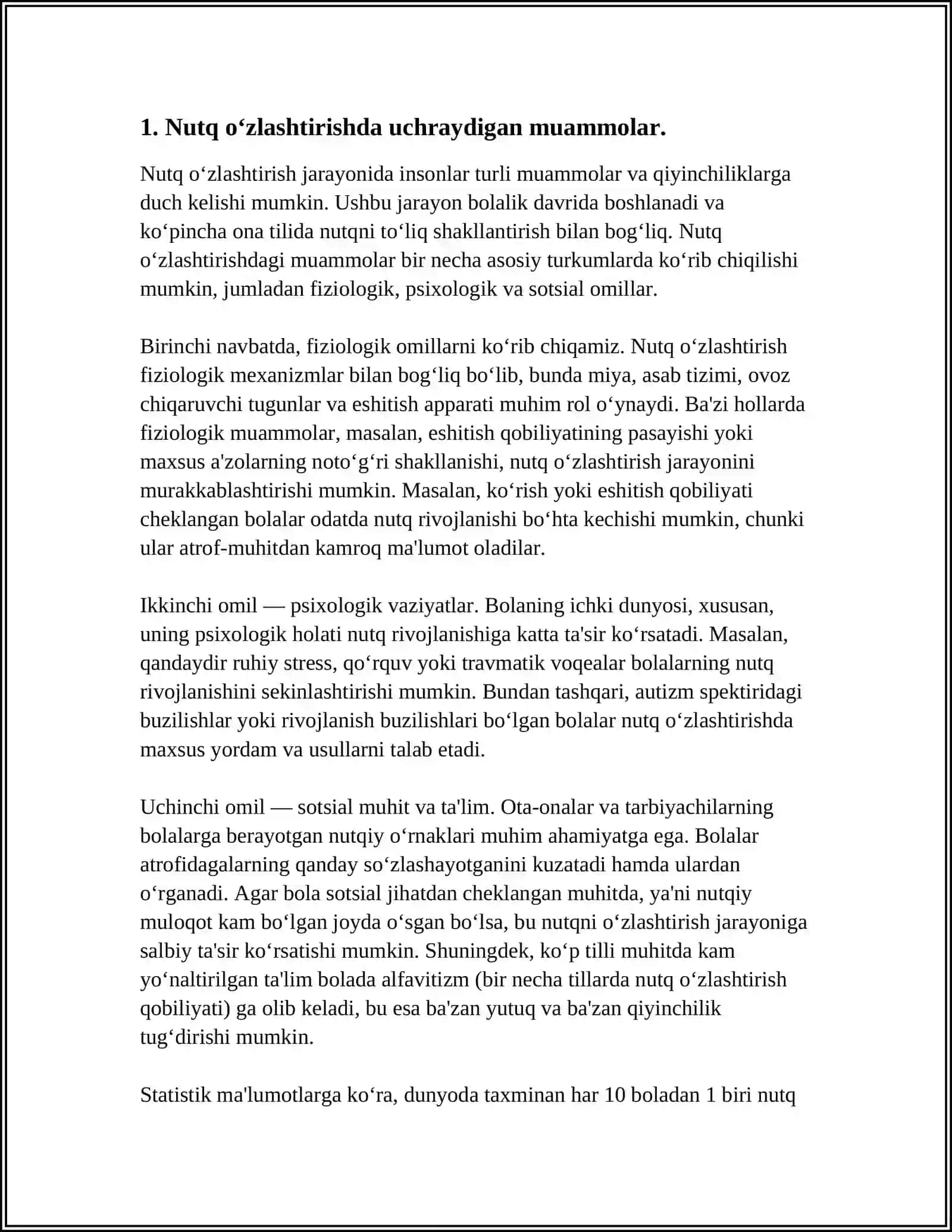 MUTAXASISLIKNI OZLASHTIRISHGA OID MUAMMOLAR 3