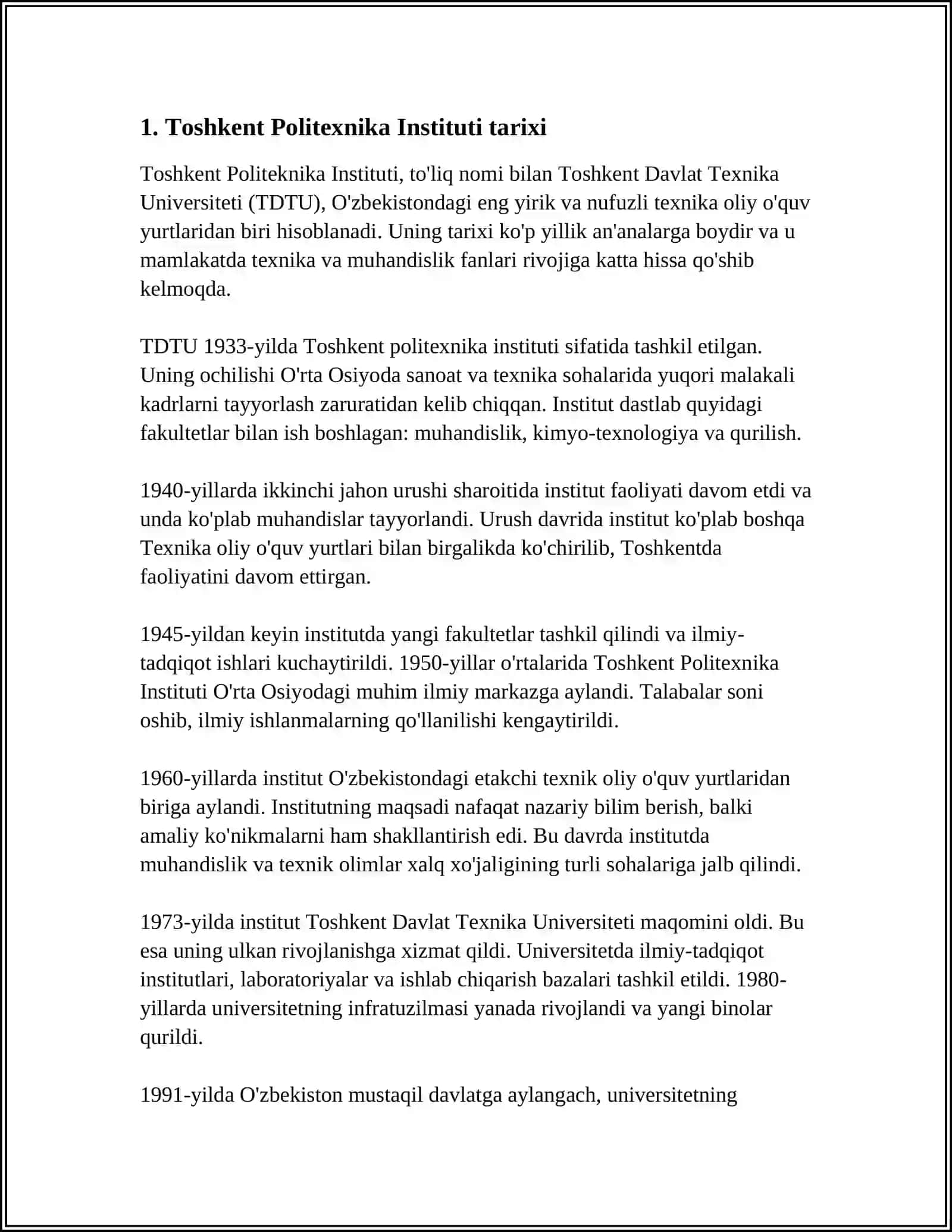 Toshkent Politeknika Instituti Tarixi 3