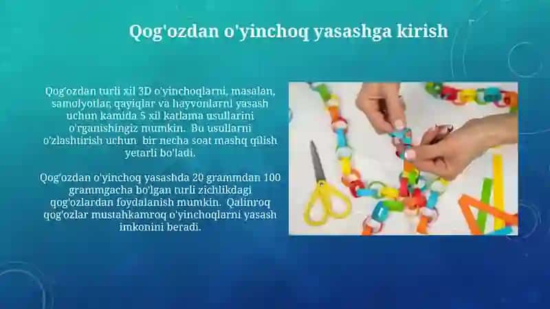 Murakkab Qog'oz O'yinchoqlarini Tayyorlash 3