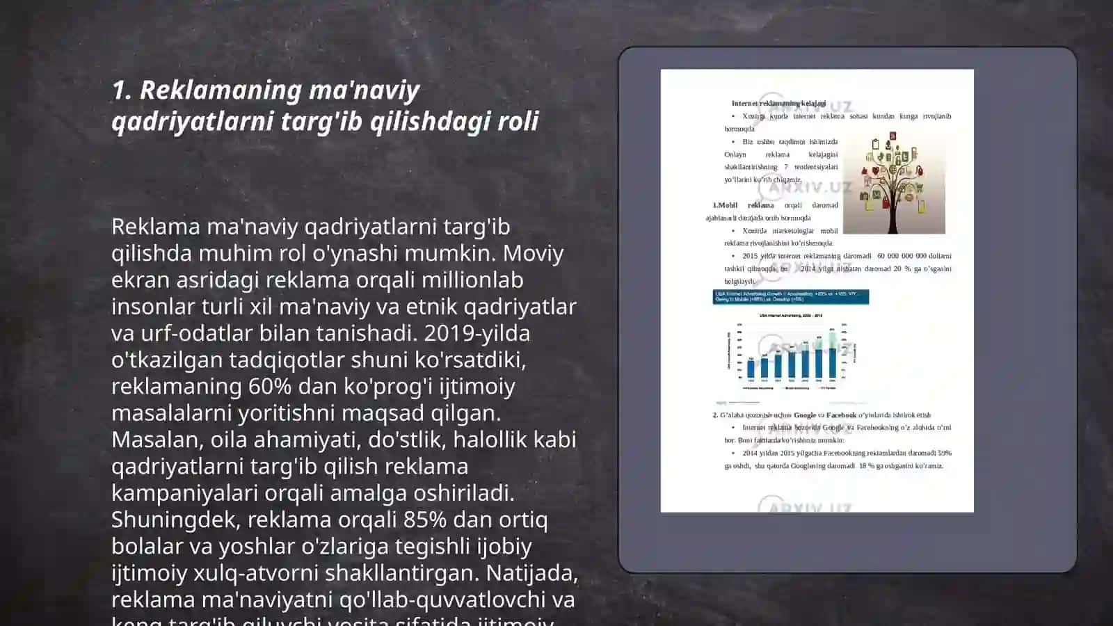 Jamiyatning maʼnaviy taraqqiyotida reklamaning tutgan oʼrni 3