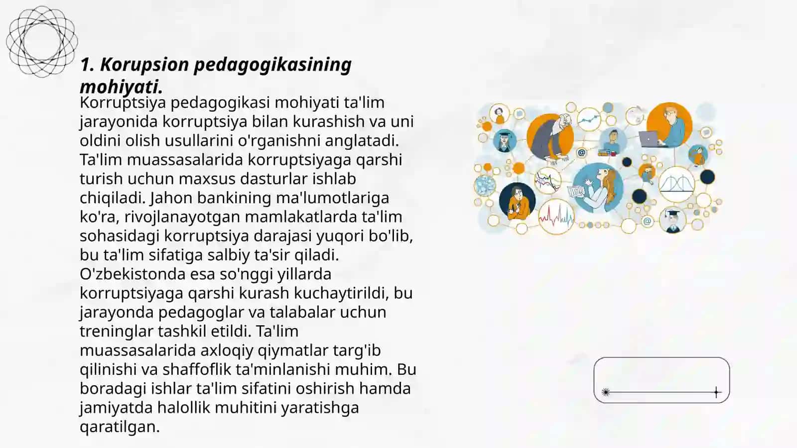 Korupsion pedagogikasi oligofranologiya 3