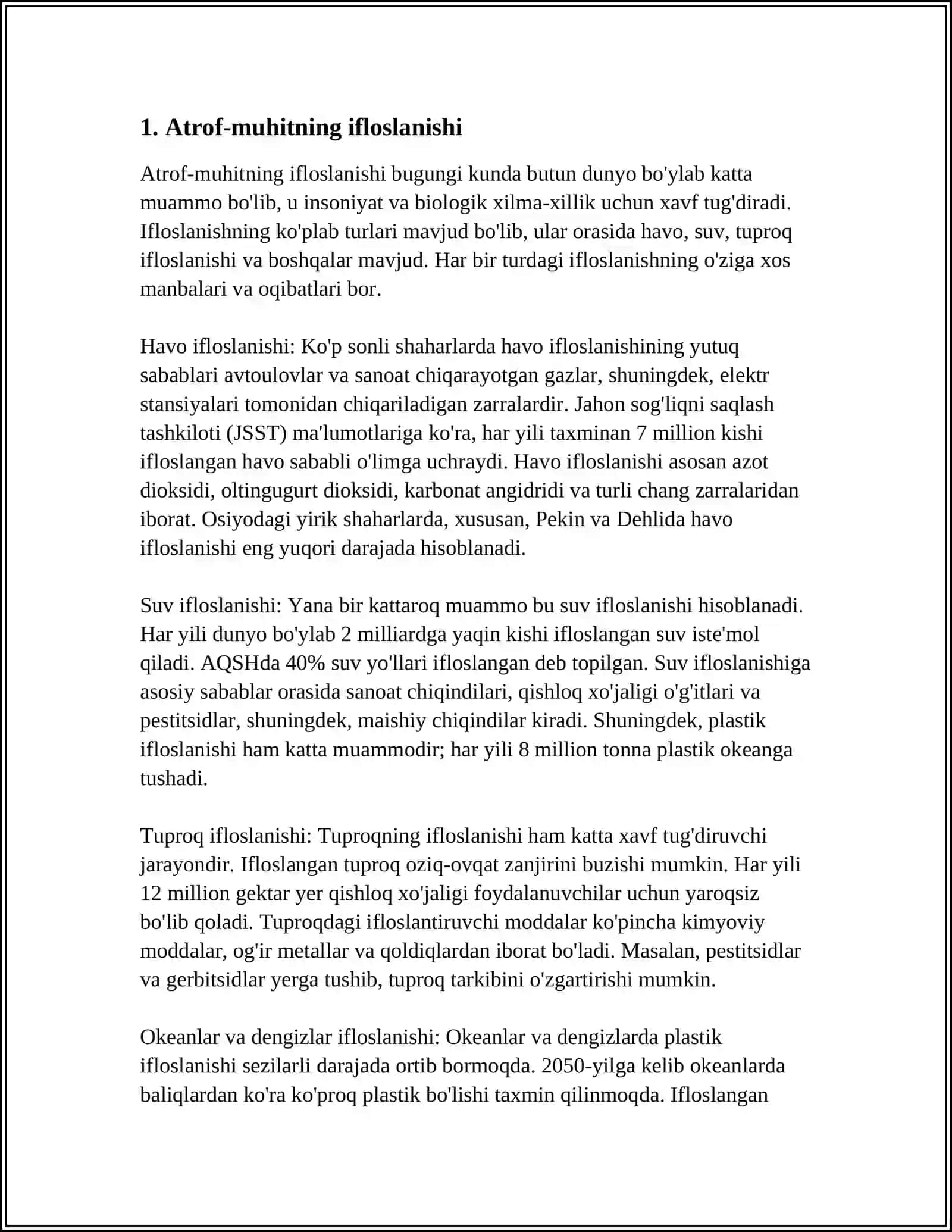 OROL BOYI HUDUDINING EKOLOGIK AHVOLI 3