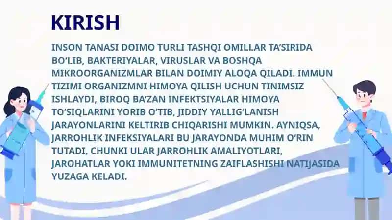 JARROHLIK INFEKSIYASI - MAHALLIY INFEKSIYALAR: ABSESS, FLEGMONA, SARAMAS, PANARISIY, LIMFADENIT 3