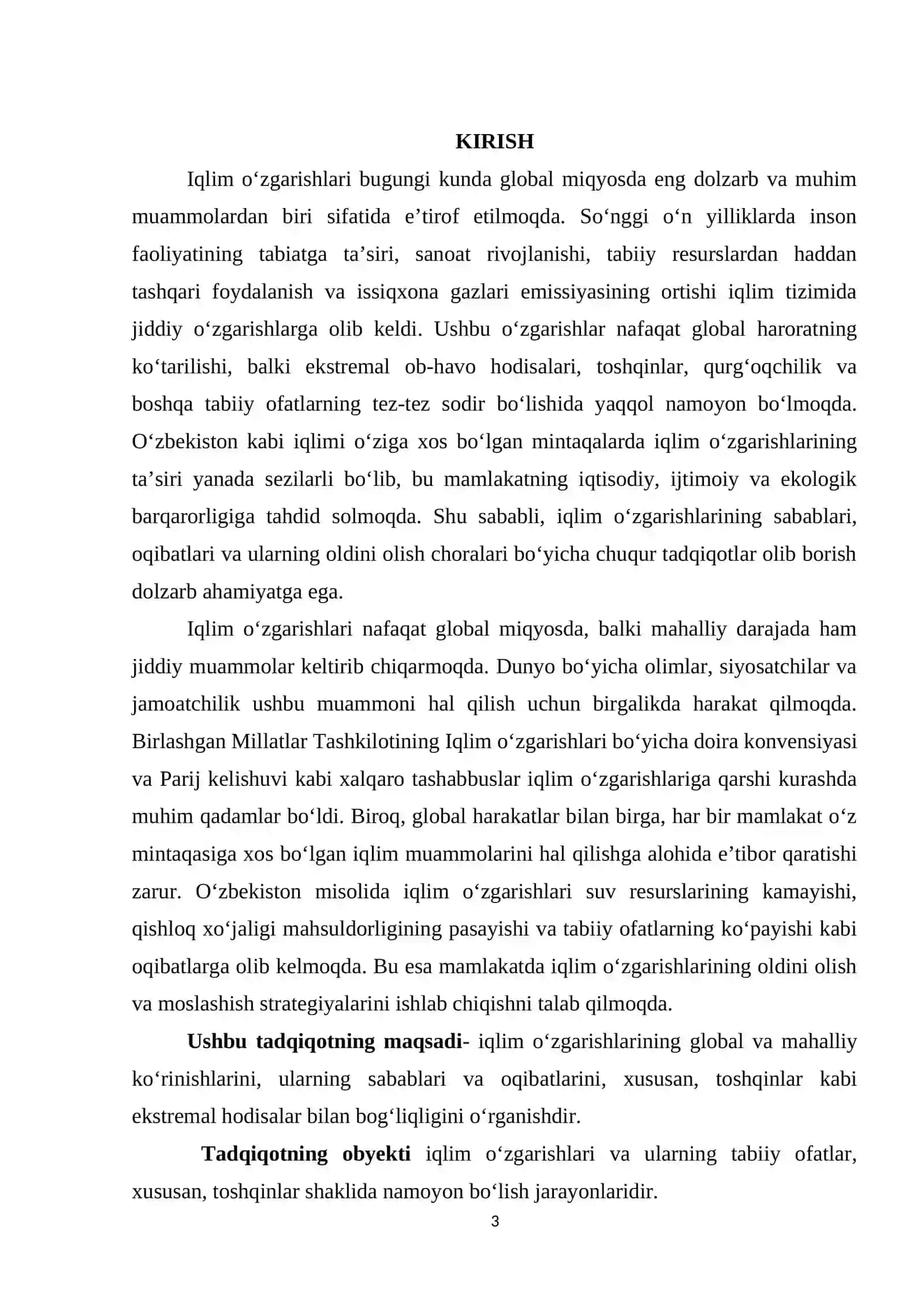Iqlim o'zgarishlari va tebranishlarini tahlil 3