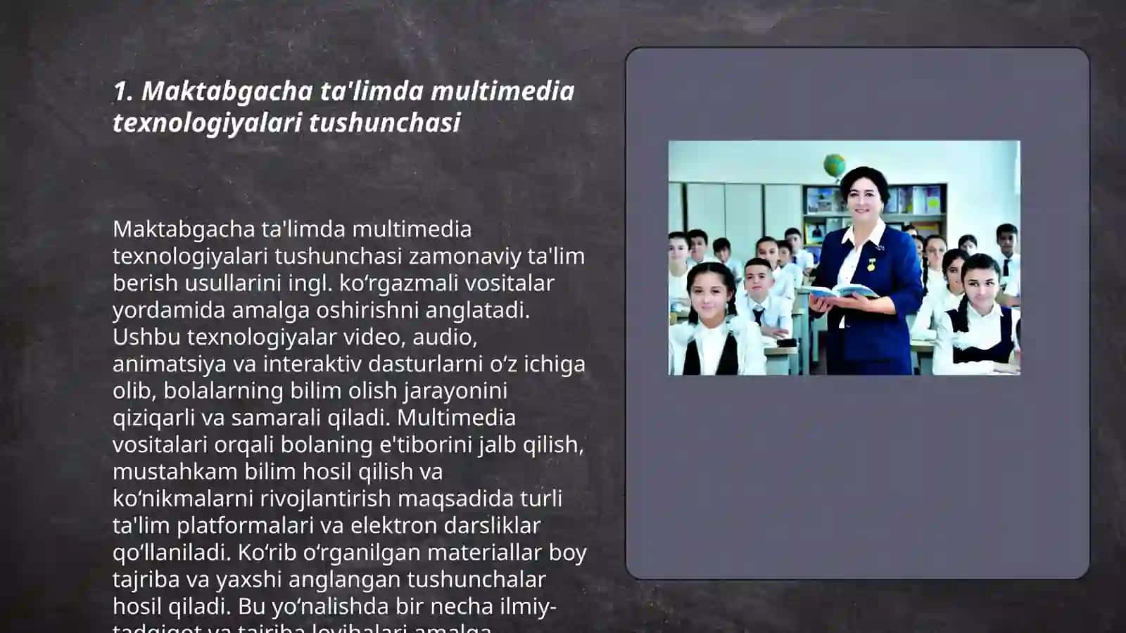 Maktabgacha ta'limda multimedia texnologiyalari tushunchasi 3
