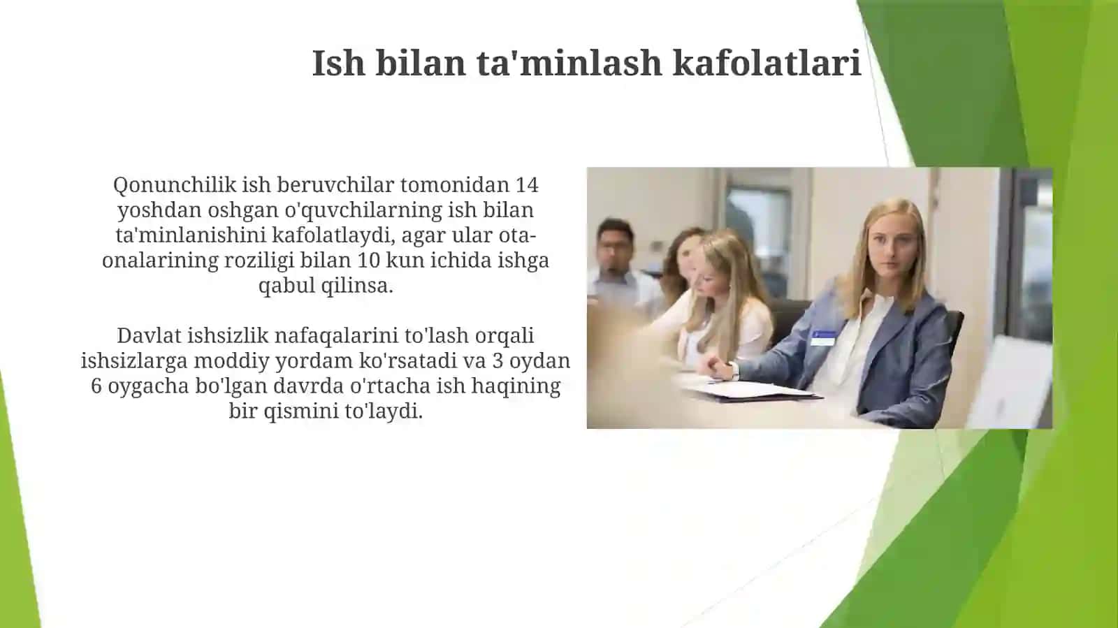 Kafolatlar 3