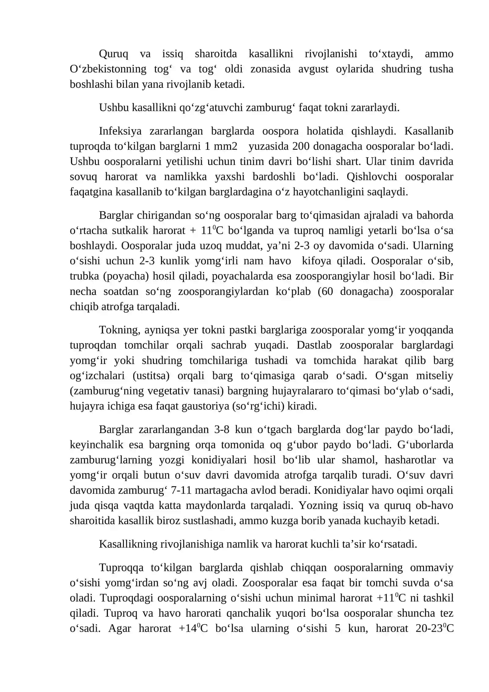 Tok kasalliklari va ularga qarshi kurash choralari 3