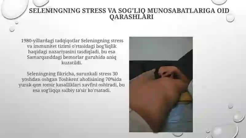 G.Selening stress va distress haqidagi talimoti 3