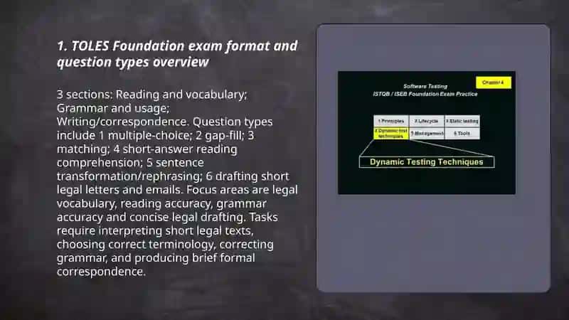 TOLES Foundation Exam Practice 3