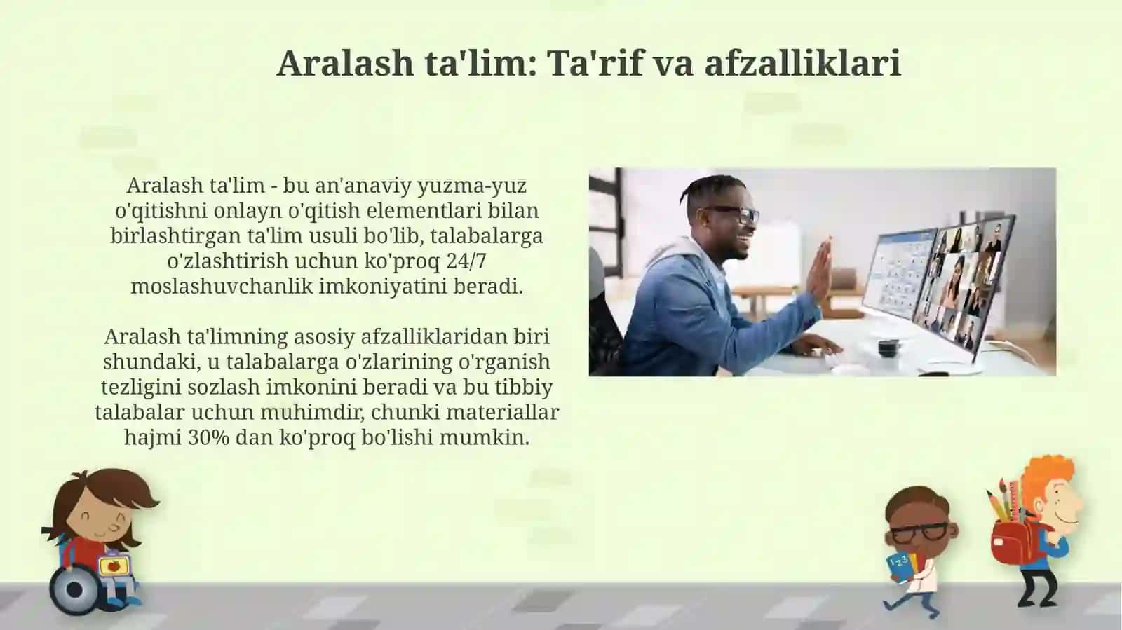 Aralash ta’lim (Blended Learning) va mualliflik ta’lim texnologiyalari tibbiy ta’limda 3