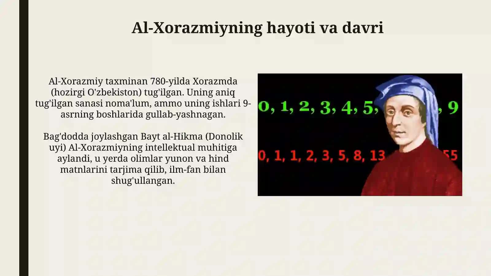 Xorazimiyning hayoti va ijodimuhabbatnomaasari 3