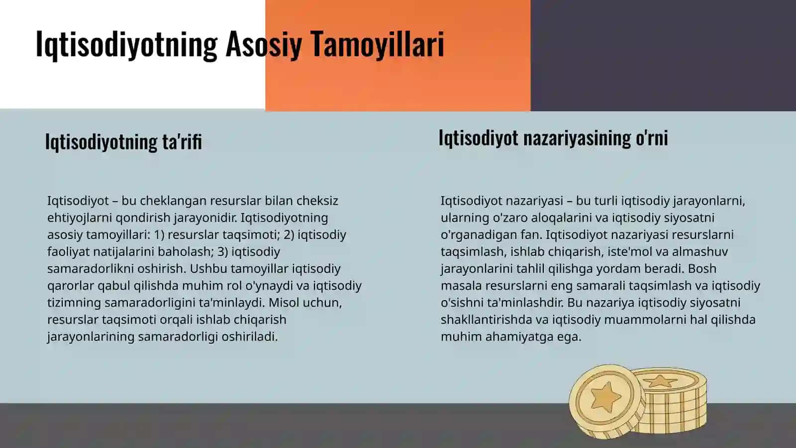 Iqtisodiyot nazariyasi fanining nazariyasi va bilish usullari 3