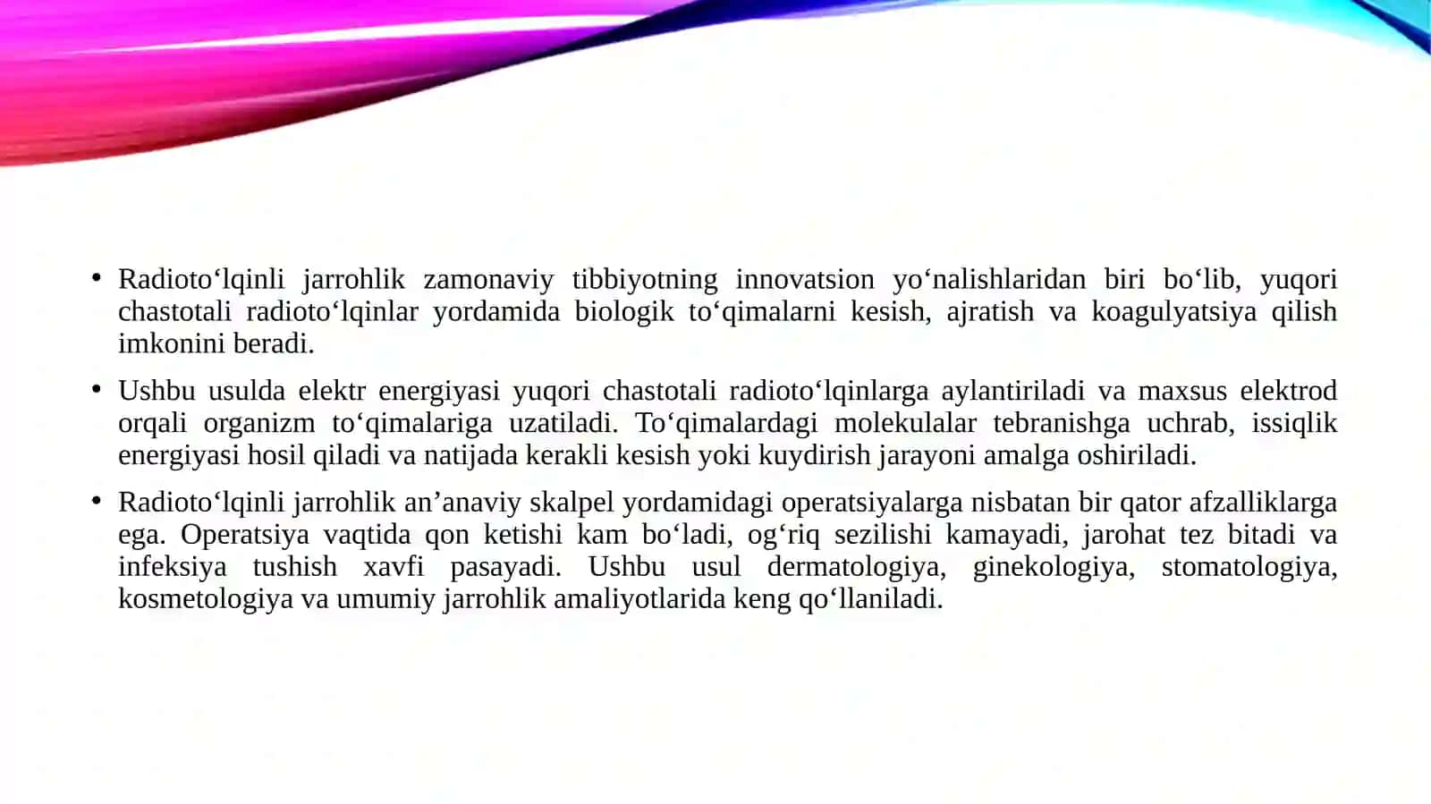 Radioto'lqinli jarroxlik.Radioaktivlik.Ionlantiruvchi nurlanishning organizmga ta'siri 3
