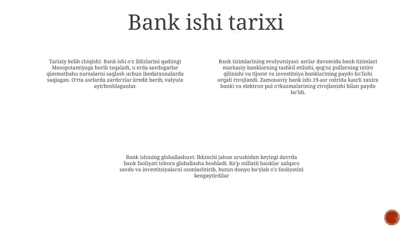 Bank Tizimi 3