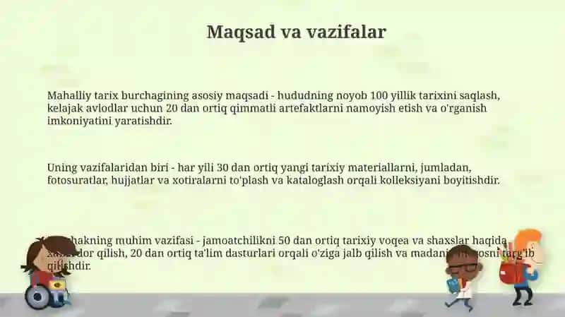 Mahalliy Tarix Burchagi 3